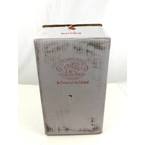 VTG Ashton Drake Matthew Porcelain Doll by Yolanda Bello 1980s Perfect Babies - Picture 13 of 16